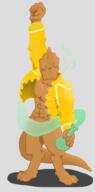 alchemist arm_raised artist:brack bottomless character:saliss_oliwing cosplay drake freddy_mercury front_view male muscle potion simple_background smoke solo standing tail transparent_background yellow_scales // 637x1286 // 379.6KB // rating:Safe