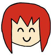 artist:scap bright_skin character:pirate character:pirateaba closed_eyes front_view head_only medium_hair red_hair simple_background smile solo white_background // 967x1051 // 227.9KB // rating:Safe