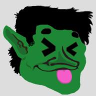 artist:brack black_hair character:numbtongue closed_eyes emote head_only long_ears male musician redfang_tribe short_hair solo tongue_out transparent_background warrior // 350x350 // 33.8KB // rating:Safe