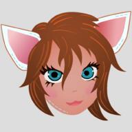 alterkin artist:broscipleofbrodin blue_eyes bright_skin brown_hair cat_ears character:revi female front_view head_only looking_at_viewer mage medium_hair open_mouth simple_background smile solo spoiler:book2 stitch-folk stitches thread transparent_background // 1000x1000 // 406.3KB // rating:Safe