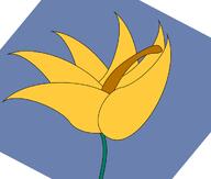 artist:ayutac blue_background faery_flower flower marchinn marchinn_2024 plant simple_background spoiler:book2 // 704x598 // 59KB // rating:Safe